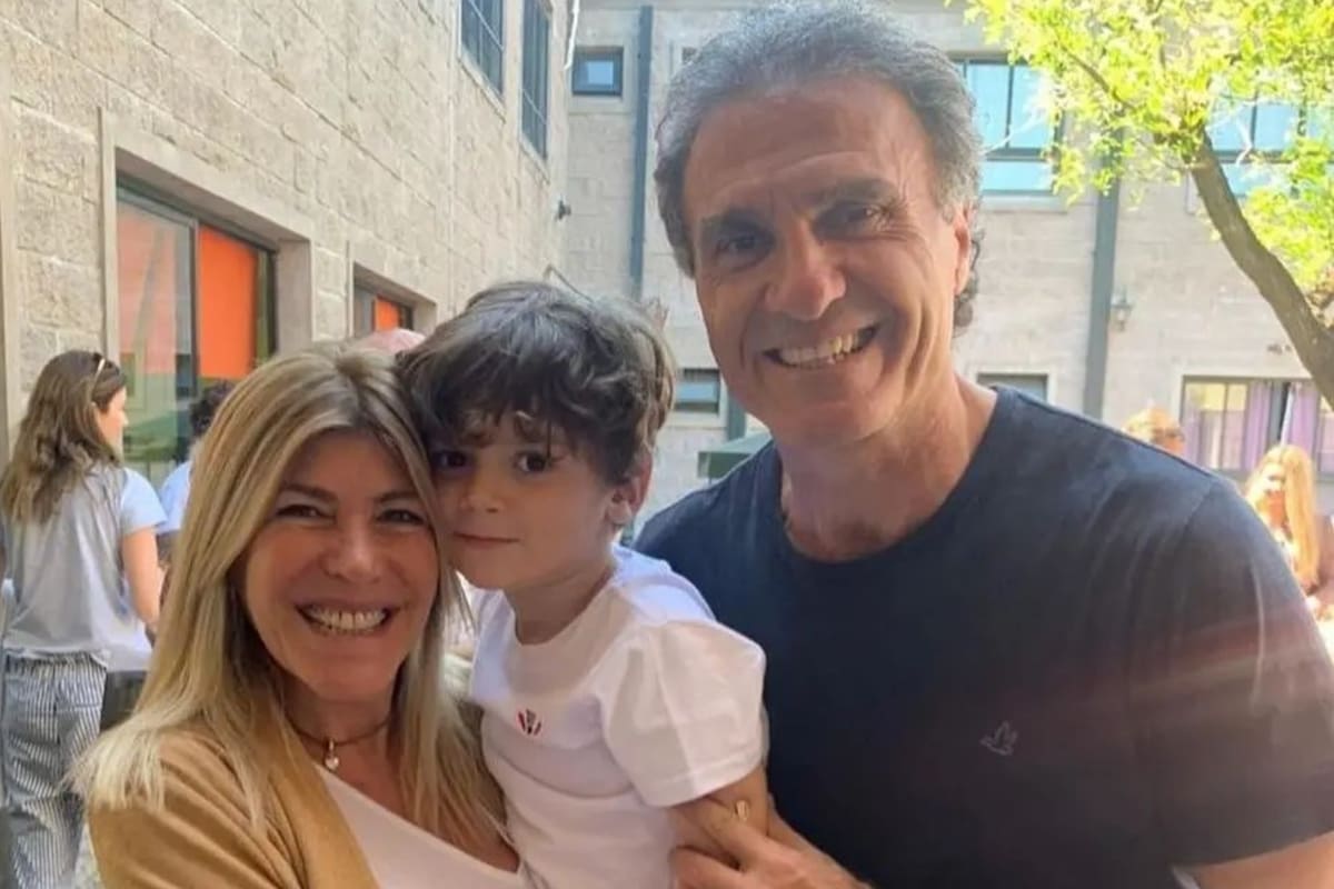 Oscar Ruggeri celebró el gol que metió su nieto Milo