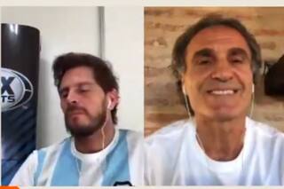 "Aflojen o nos caemos": Ruggeri y la anécdota del avión al regreso de México '86