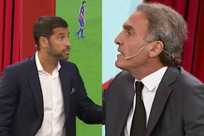 Oscar Ruggeri interrumpió el análisis táctico de Sebastián Domínguez