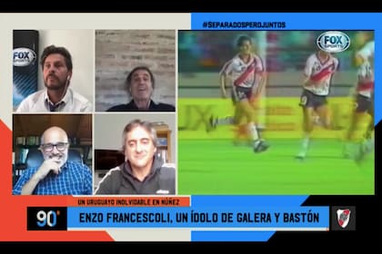 Oscar Ruggeri le recrminó a Enzo Francescoli no darle crédito por el pase-gol de la chilena ante Polonia