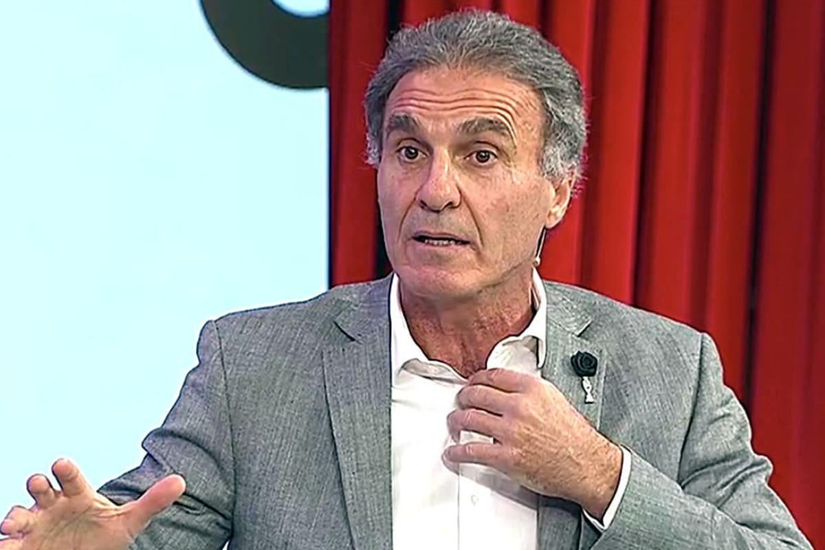 Oscar Ruggeri, panelista de 90 Minutos de Fútbol