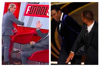 Oscar Ruggeri reprodujo el icónico momento de los Óscars