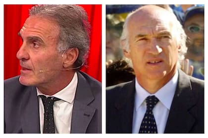 Oscar Ruggeri y Carlos Bianchi