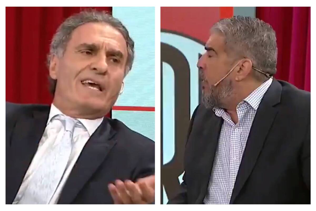 Oscar Ruggeri y Chavo Fucks