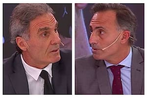 Oscar Ruggeri y Diego Latorre