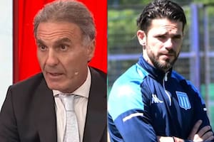Oscar Ruggeri y Fernando Gago
