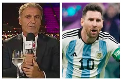 Oscar Ruggeri y Lionel Messi tienen algo en común: "Algo me copió"
