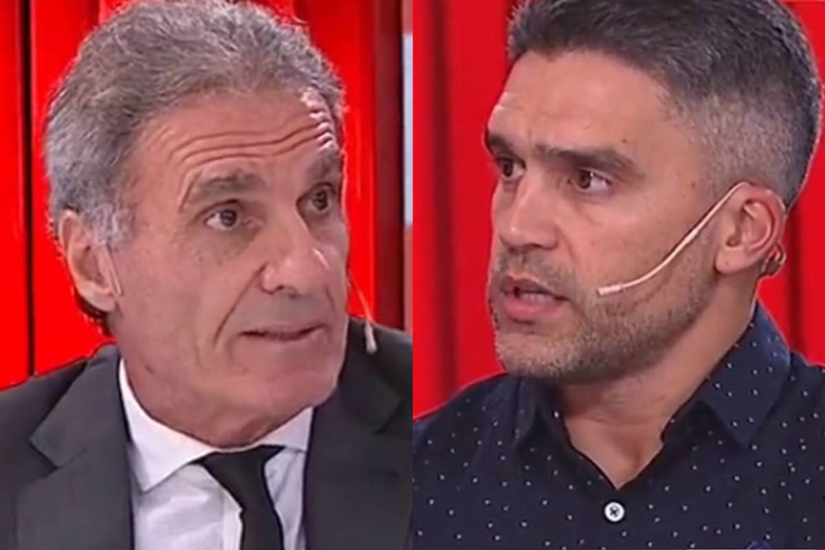 Oscar Ruggeri y Matías Caruzzo