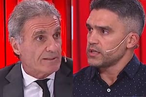 Oscar Ruggeri y Matías Caruzzo
