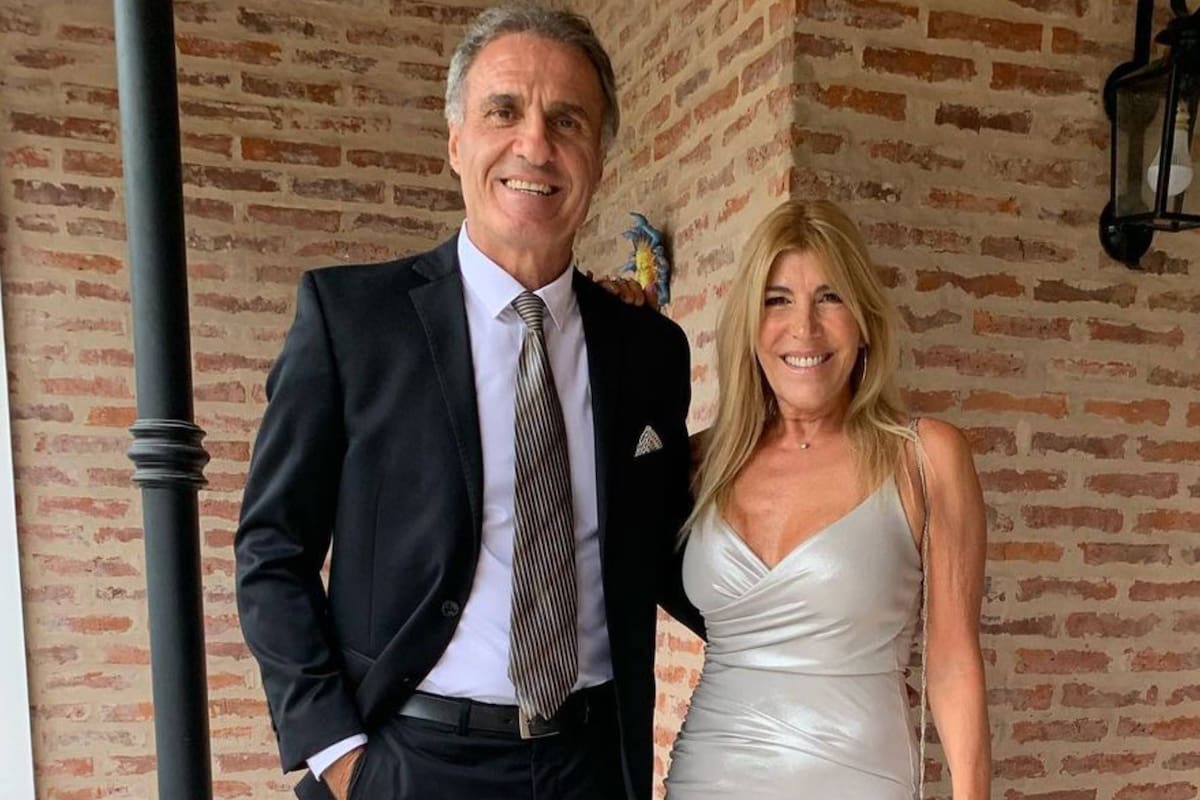 Oscar Ruggeri y Nancy Otero