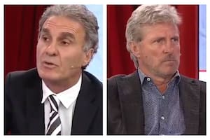 Oscar Ruggeri y Quique Hrabina