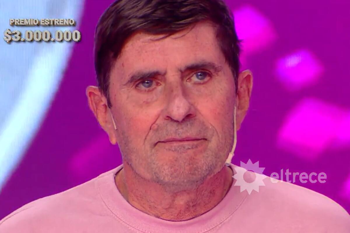 Oscar tiene leucemia, actualmente no trabaja y ganó tres millones en Los 8 escalones (Foto: Captura / eltrece)