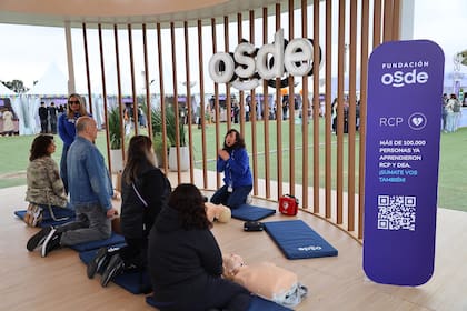 OSDE ofreció cursos de RCP, para saber cómo actuar ante una emergencia