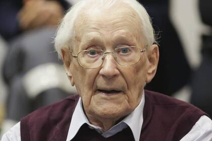 Oskar Groening, el llamado "contador de Auschwitz" falleció sin pagar su condena