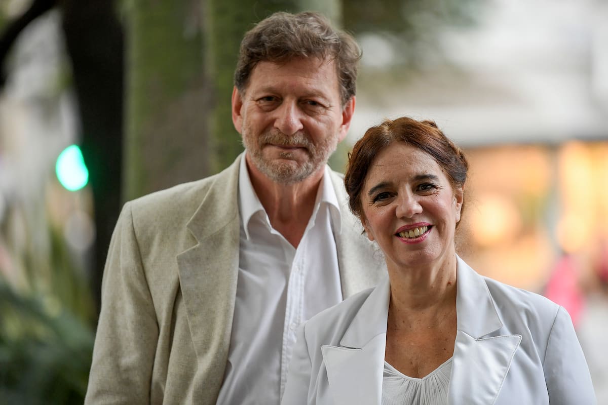 Osmar Núñez e Ingrid Pelicori