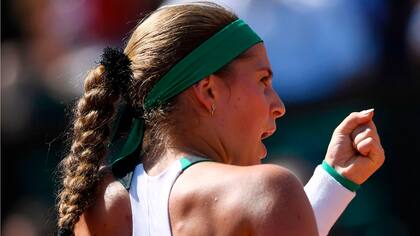 Ostapenko, en un día inolvidable