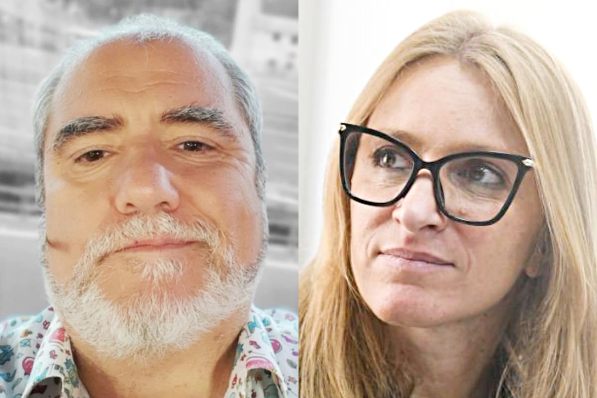 Osvaldo Bazán y Florencia Carignano