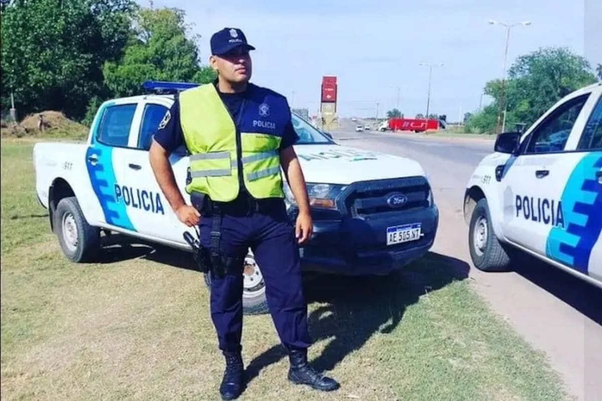 Osvaldo Cantero, el policía que fue asesinado durante un robo en Zárate