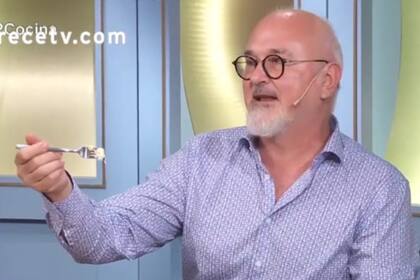 Osvaldo Gross no aprobó el postre de una participante del equipo rojo