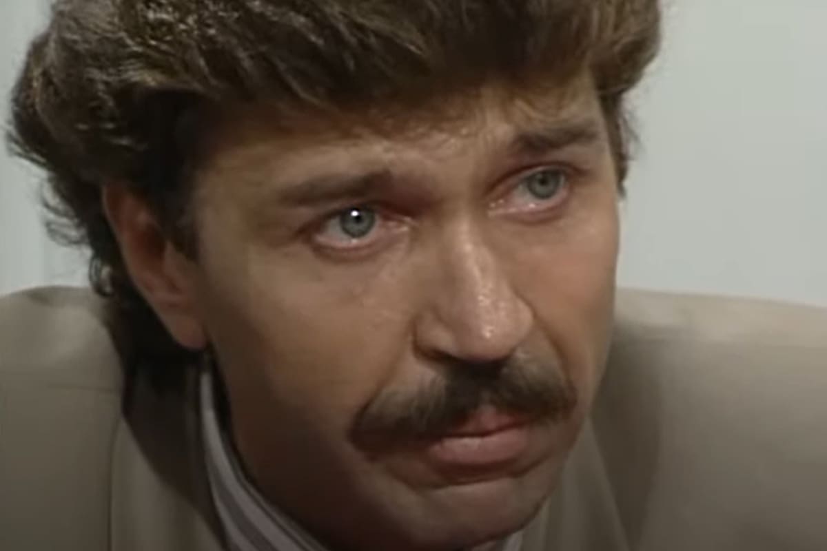 Osvaldo Guidi, en una escena de Celeste, la novela con la que ganó popularidad