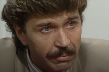 Osvaldo Guidi, en una escena de Celeste, la novela con la que ganó popularidad