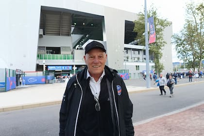 Osvaldo Piazza, un argentino reconocido en Francia; a los 76 años hizo un repaso de su vida y vio a los Pumas en la victoria ante Samoa