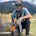 De criar vacas a cultivar flores en la Patagonia