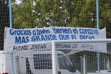 Otra de las banderas de agradecimiento
