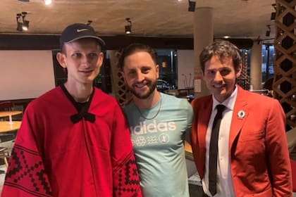 Otra de las postales de Vitalik Buterin en el país que se compartieron en las redes sociales