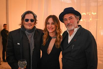 Otra de las postales del álbum íntimo de Vero Lozano sobre la visita al país de Johnny Depp