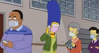 Otra de las prediccione más alarmantes de los Simpsons fue la de la pandemia del coronavirus, si bien el nombre de la gripe que sufriría el mundo era el mismo, hablaba sobre una enfermedad viral que afectaría al mundo entero