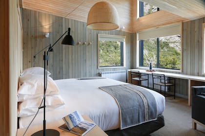 Otra de las suites del recién inaugurado hotel, puro lujo en un lugar remoto.