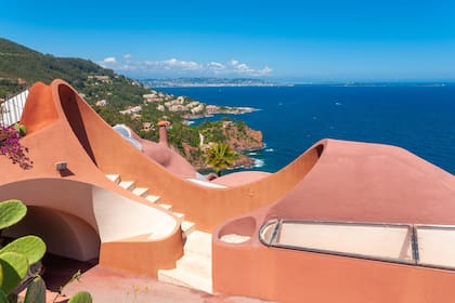Otra de las vistas del exterior de la mansión