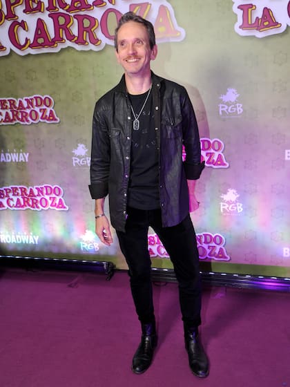 Otra figura del teatro que en esta oportunidad fue parte del público: el actor Diego Reinhold