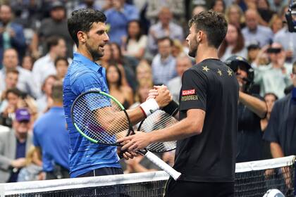 Otra figurita para su álbum del año: haber jugado contra Djokovic