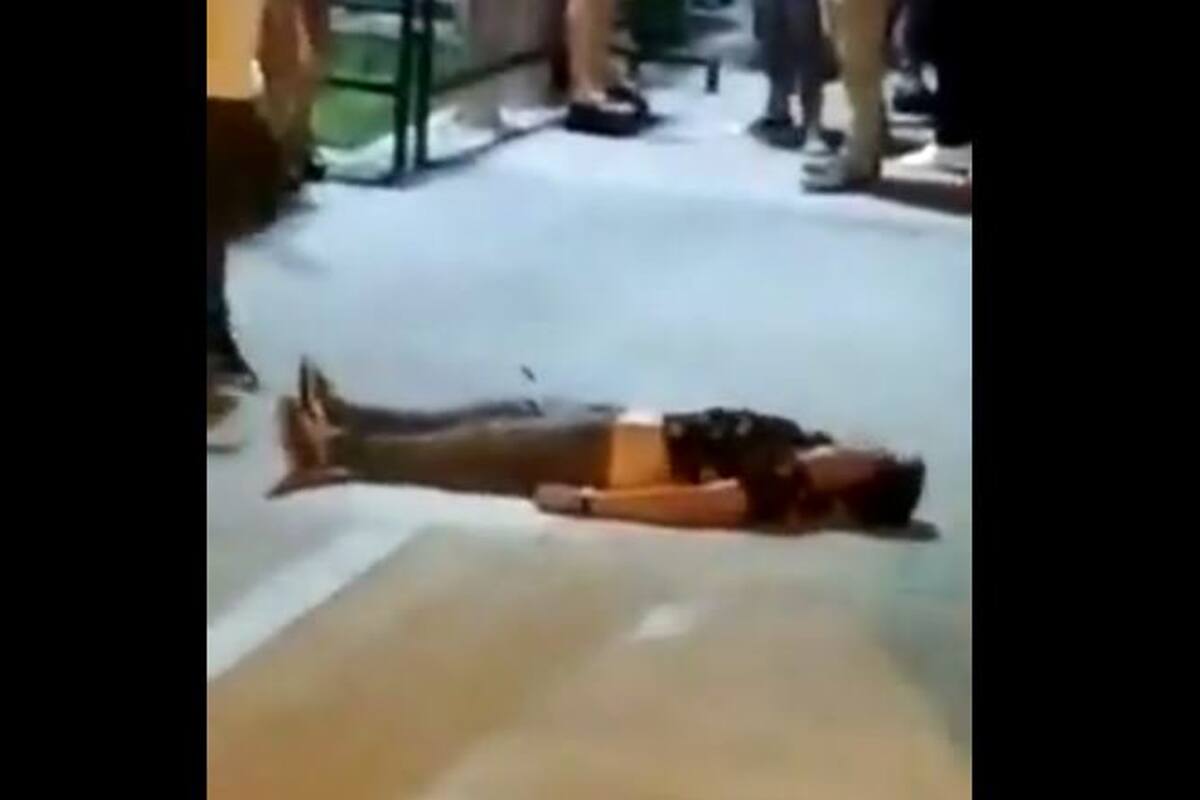 Otra golpiza de parte de un patovica a un joven, en Playa Grande