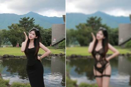 Otra imagen deepfake creada por Grok