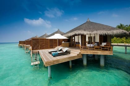 Otra opción del Kuramathi Resort es la "Water Villa", de 90 metros cuadrados, cuyo precio de lista es 1.427 dólares pero ahora se consigue por 728.