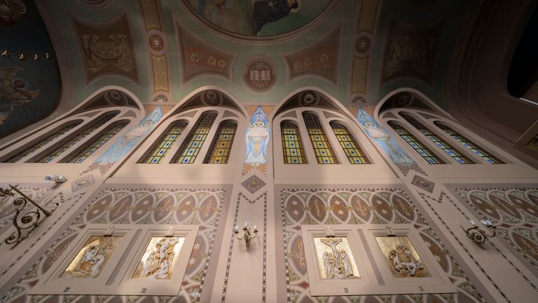 Otra perspectiva de la capilla