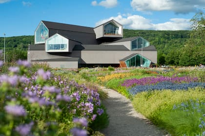 Otra postal de VitraHaus.