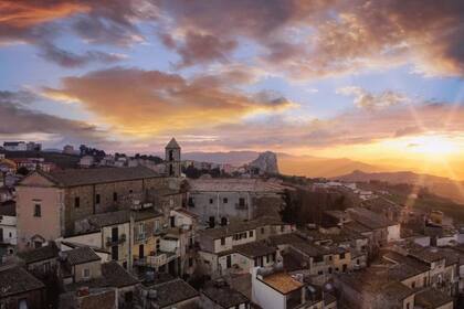 Otra postal del idílico pueblo de Mussomeli (Foto: Gentileza)