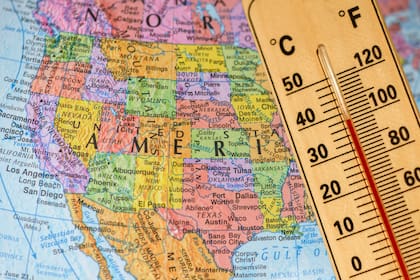 Otra vez el calor vuelve a tomar protagonismo en el clima de Estados Unidos
