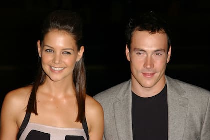 Otra vida: Chris Klein y Katie Holmes en el 2003, cuando ambos eran pareja.