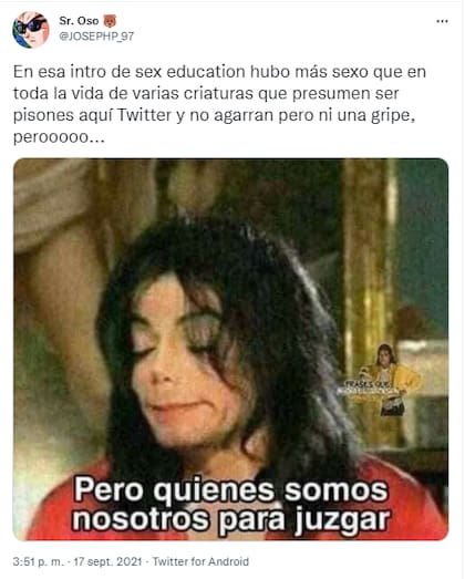 Otro de los comentarios respecto a la impactante escena de apertura