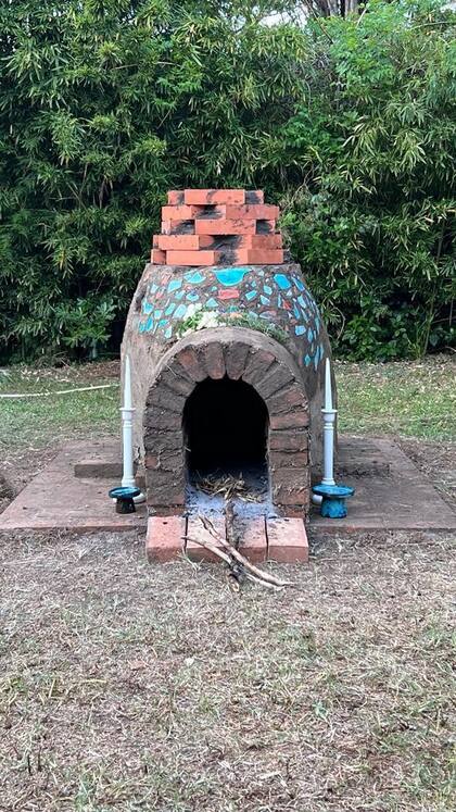 Otro de los hornos realizados por De Ridder en las afueras de Roma
