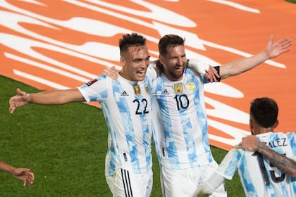 Otro desafío para la selección: jugar sin Lautaro y sin Messi, porque entre ellos, autores de 33 goles del ciclo Scaloni, han convertido casi la mitad de los tantos de la Argentina