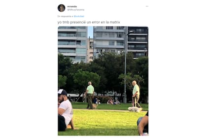 Otro ejemplo de la repetición de una persona
