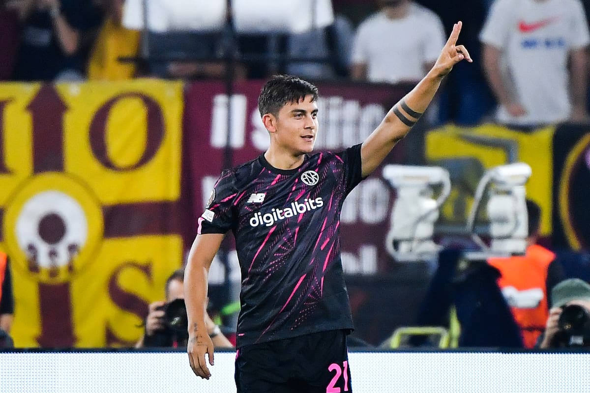 Otro festejo de Paulo Dybala: esta vez lo sufrió Helsinki, de Finlandia, por la Europa League