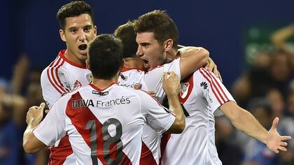 Otro festejo: River celebró su tercer triunfo al hilo en la Copa