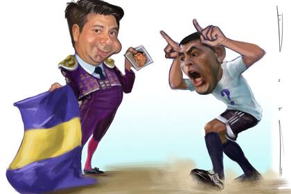 Otro round entre Angelici y Román